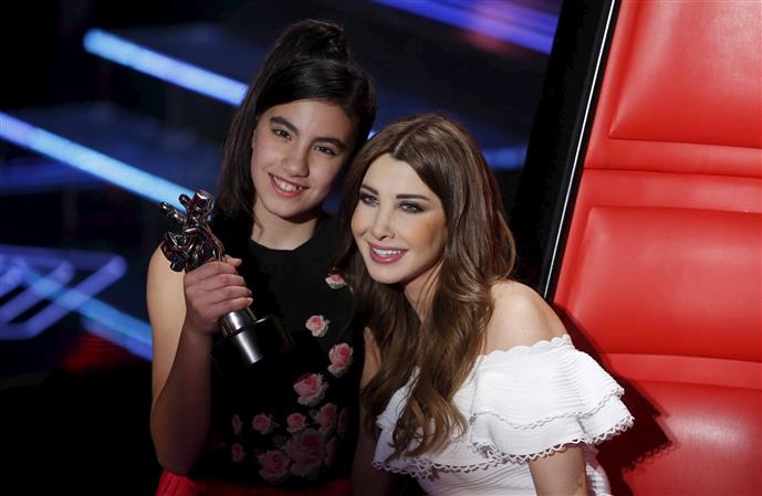 UAE: Lebanese child singer Lin Hayek wins Voice Kids 2016