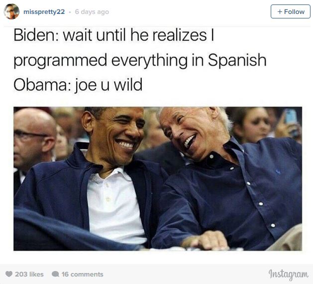 OMG: PHOTOS: Obama and Biden memes that will make you laugh