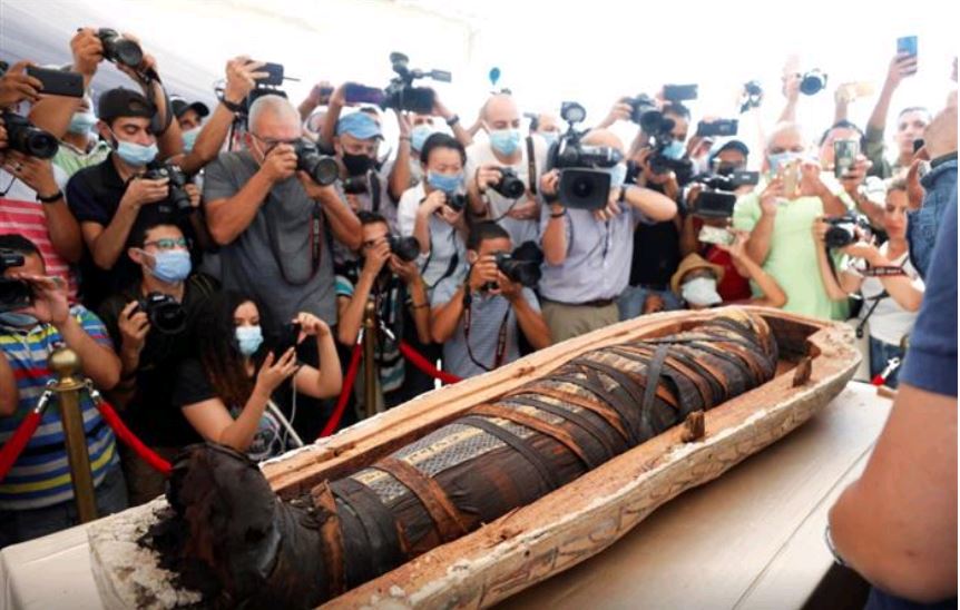 OMG: Egypt Unveils 59 Ancient Coffins In Major Archaeological Discovery