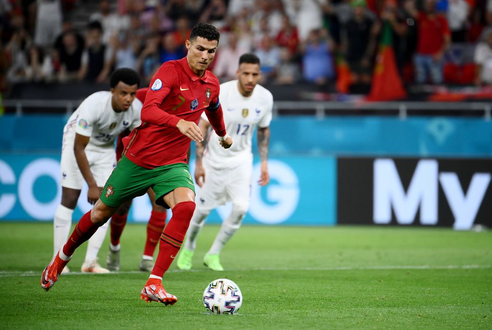 Football: Ronaldo becomes joint all-time international top-scorer