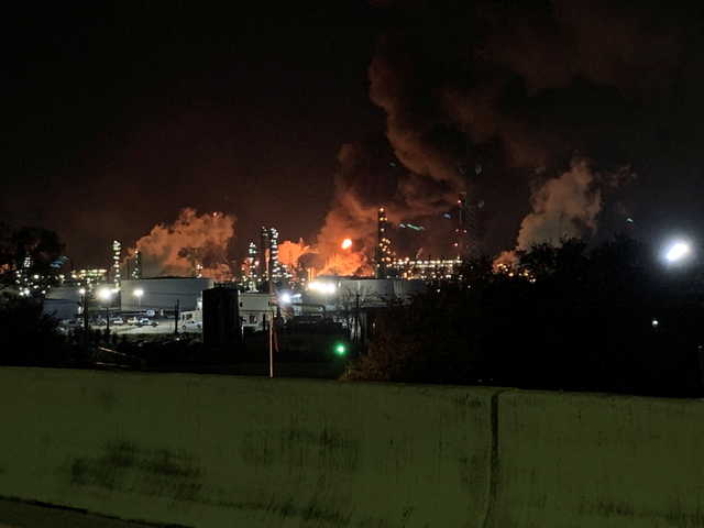 World News: Four injured in fire at Exxon's Baytown, Texas plant