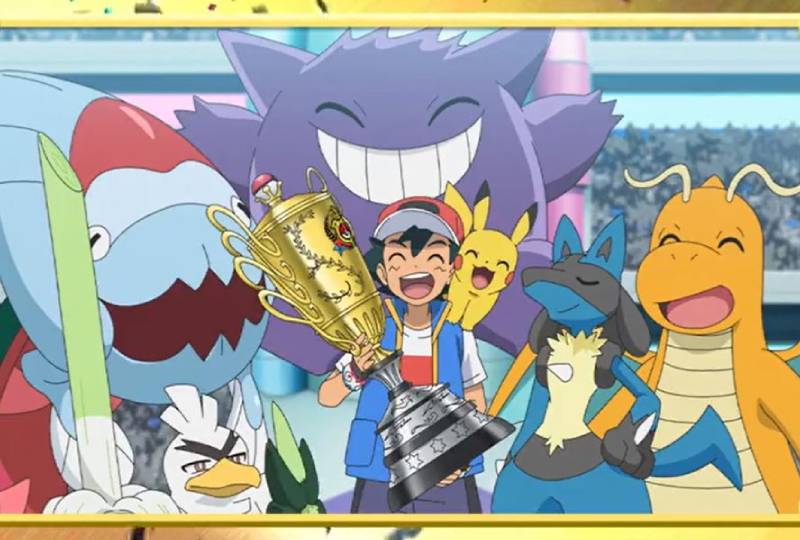 TV: Ash Ketchum wins his first Pokemon World Championship in 25 years