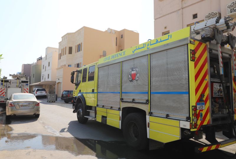 Bahrain News: Three rescued from building blaze in Jid Ali